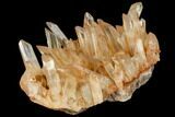 Tangerine Quartz Crystal Cluster - Madagascar #112816-5